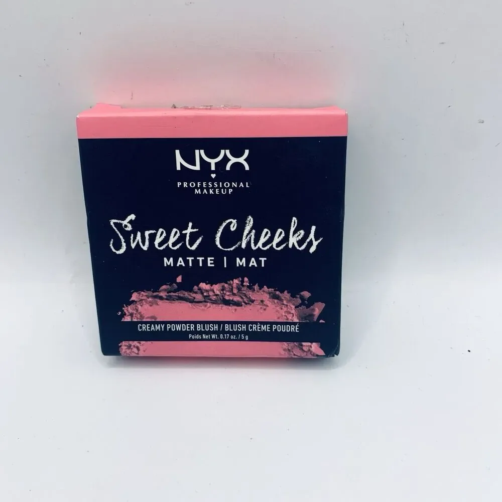 NYX PROFESSIONAL MAKEUP Sweet Cheeks Matte Blush, Rose & Play NEW